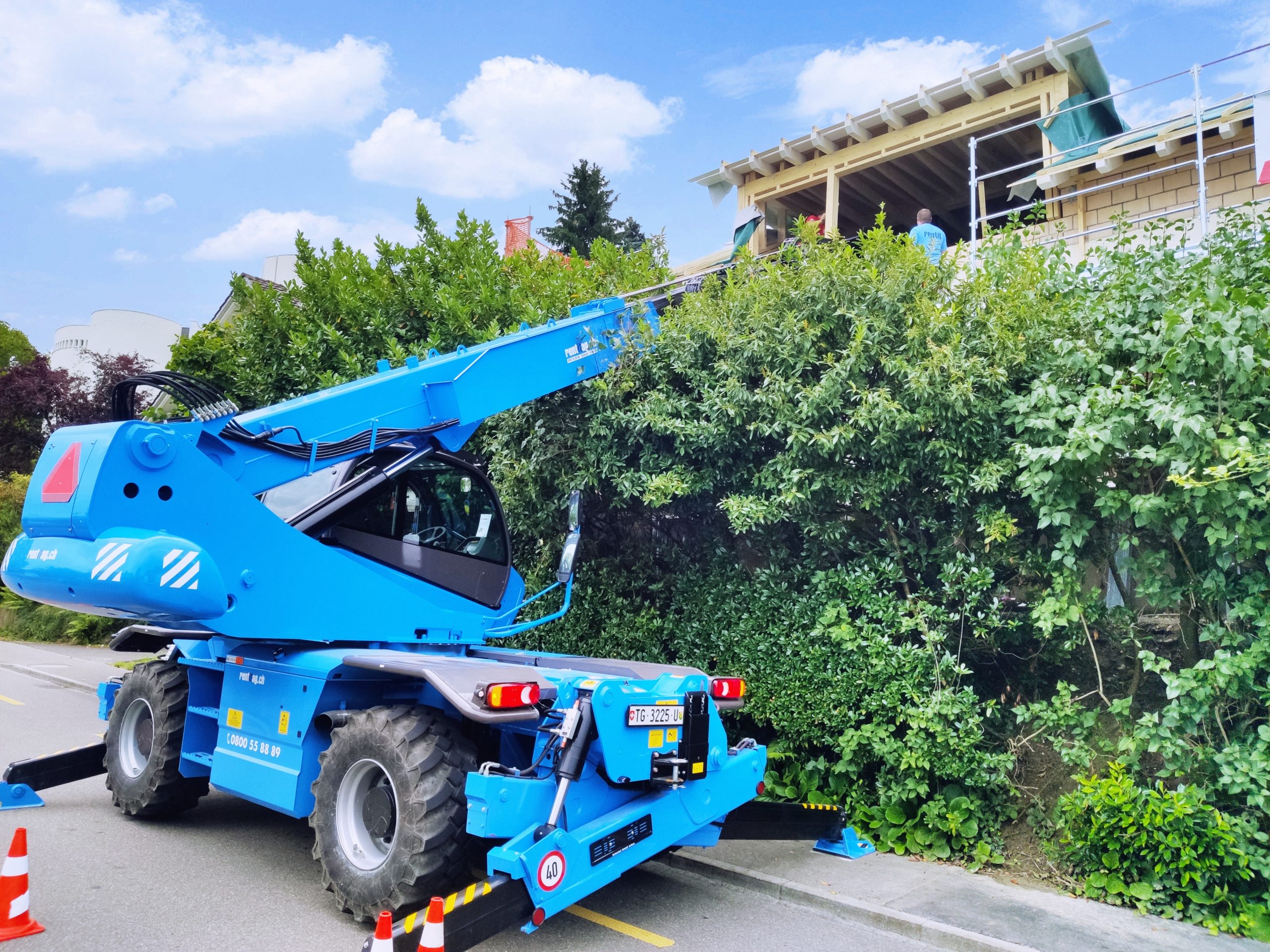 Rotor-Teleskopstapler Diesel